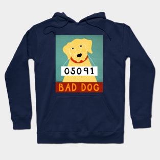 Bad Dog - Stephen Huneck Funny Hoodie